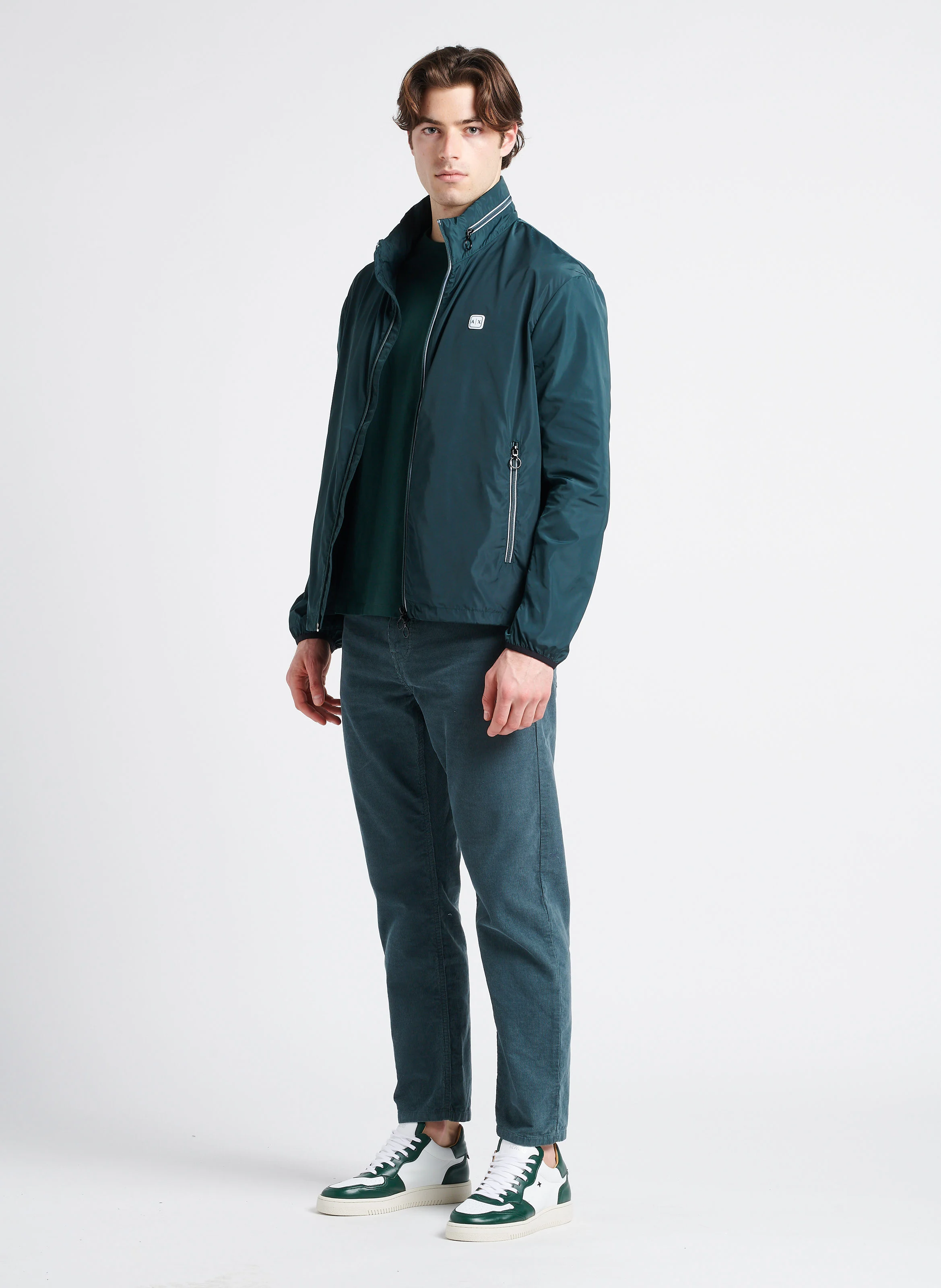 Coupe-vent col montant| Gris
