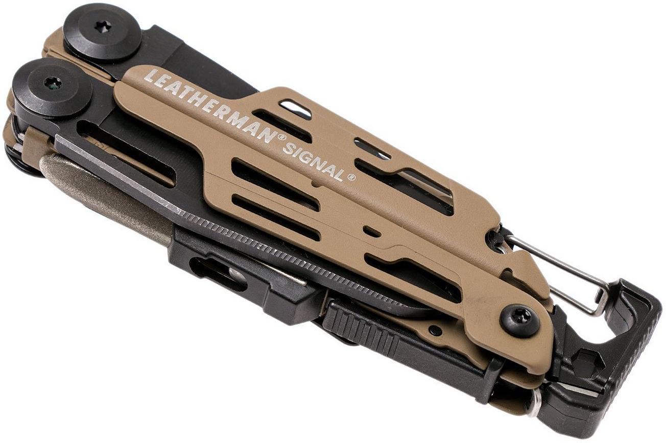 Leatherman Signal Coyote survival multitool, nylon foedraal