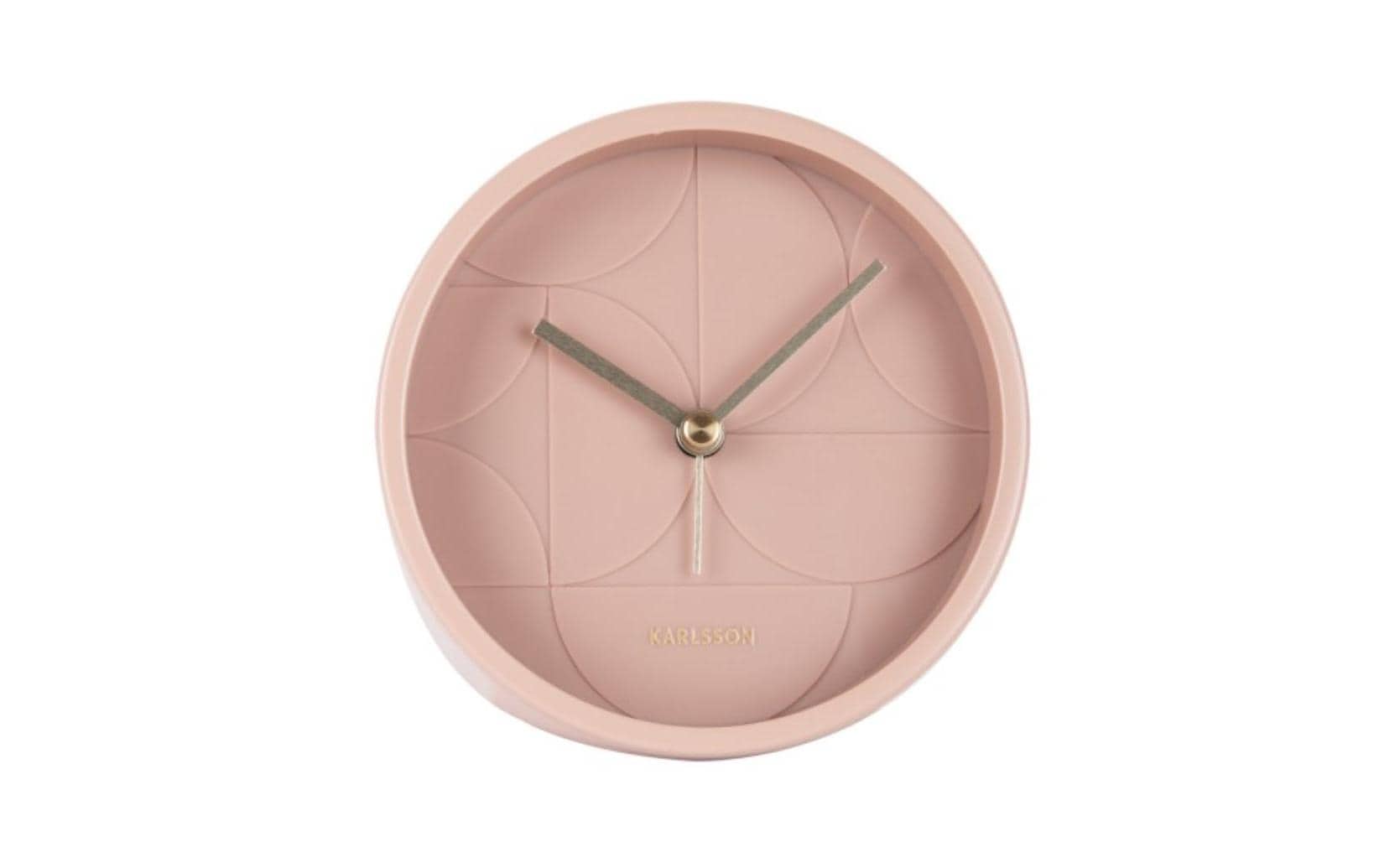 Klassischer Wecker Circular PinkWecker
