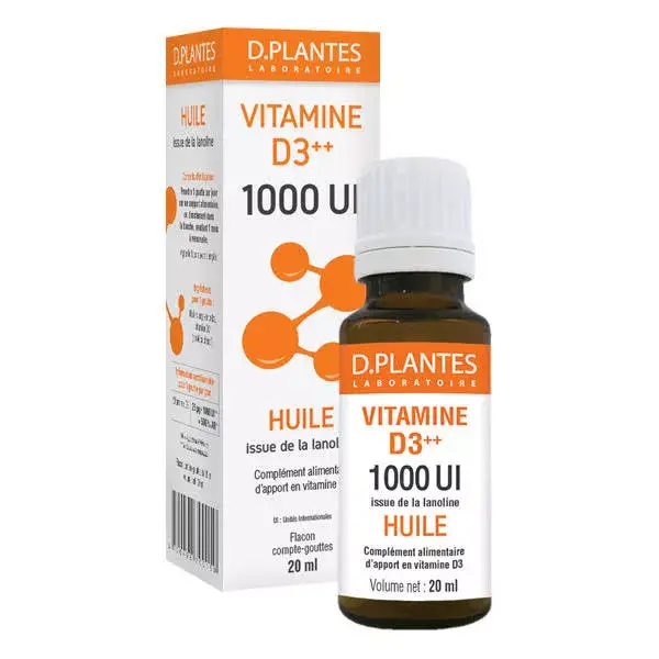 D.Plantes Vitamina D3 1000 UI 20ml