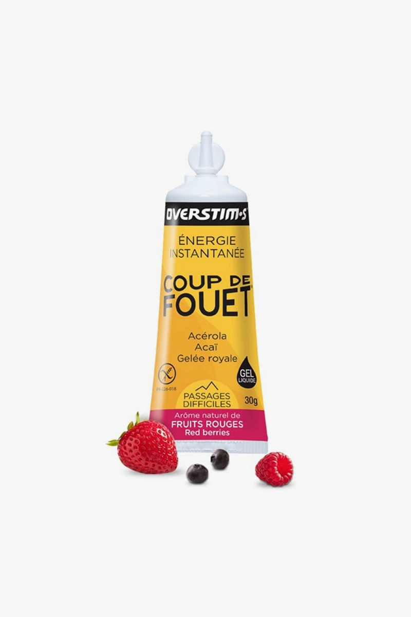 Overstim's Coup De Fouet Fruits Rouges 36 x 30 g Energy Gel