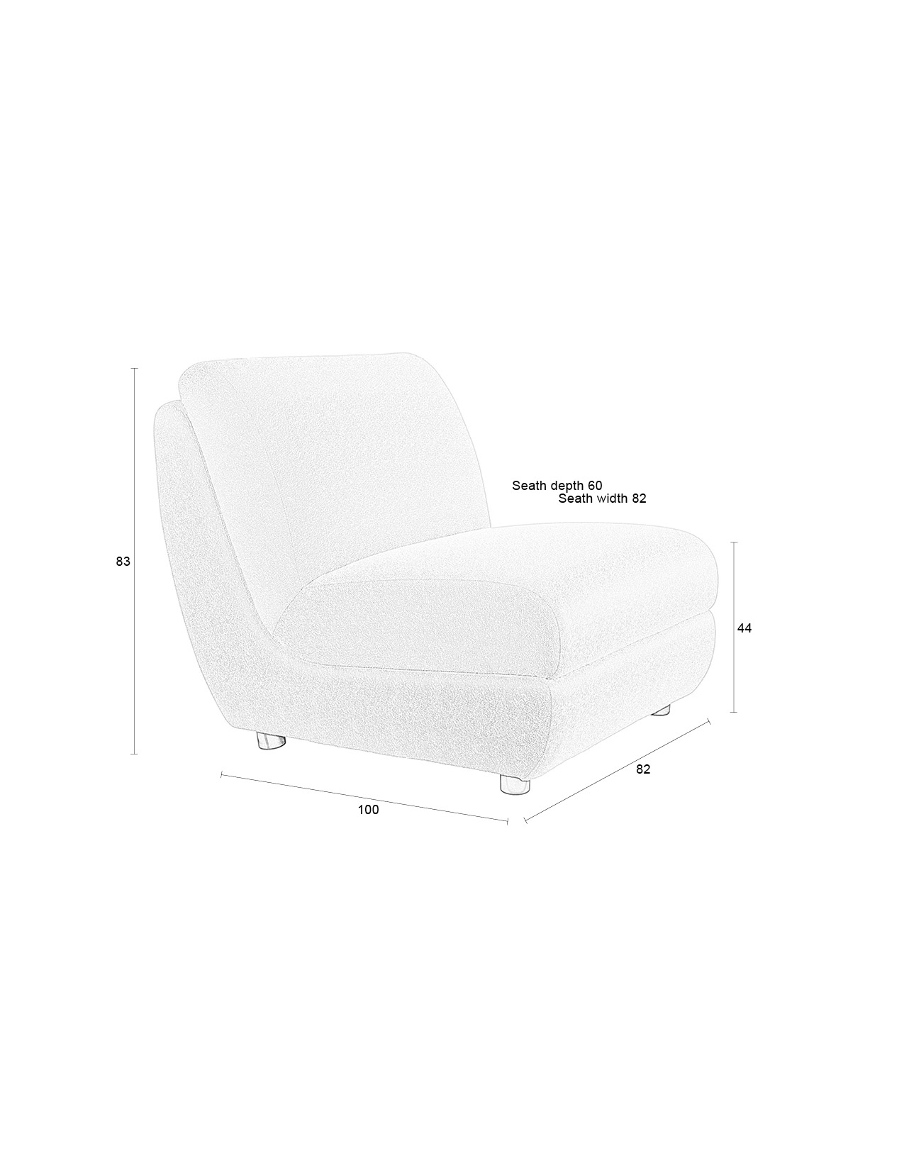 Outdoor Lounge Chair Mississippi