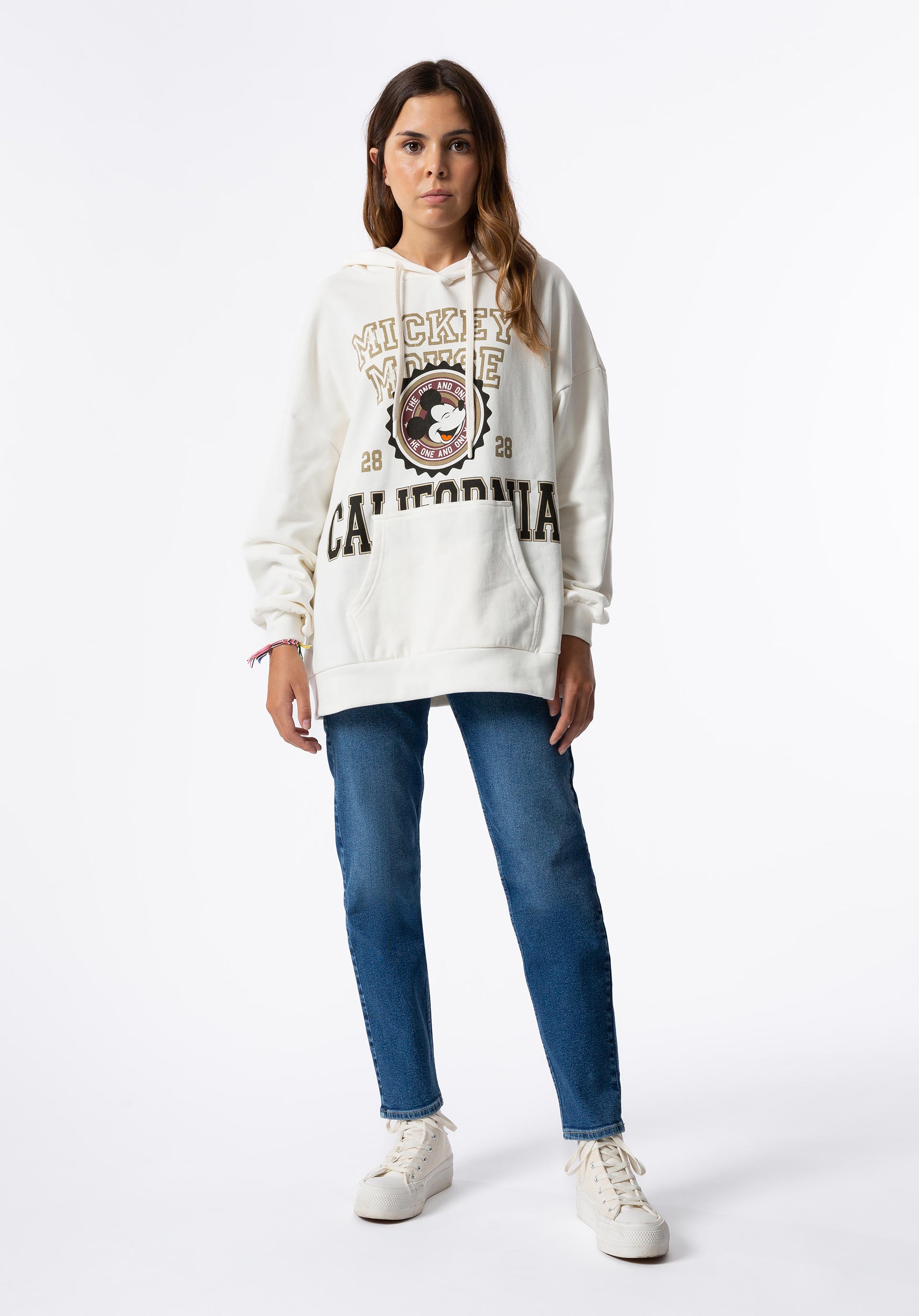 Jeans Hillary Mom Slim Fit Cintura Alta