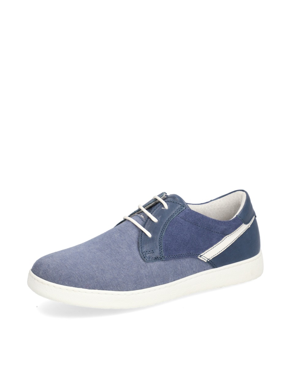 Lederkombination Sneaker