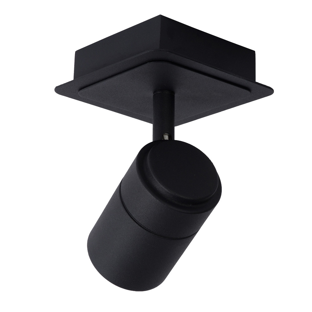 Lucide Lennert plafondlamp 1 spot 5W zwart