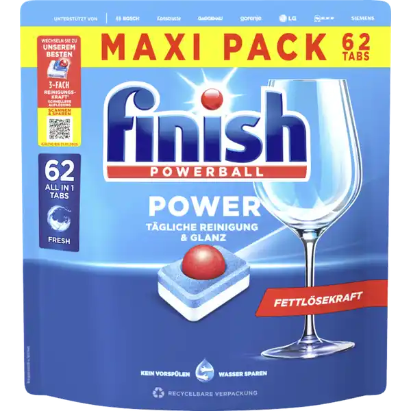 Power Maxi Pack 62 Tabs Fresh