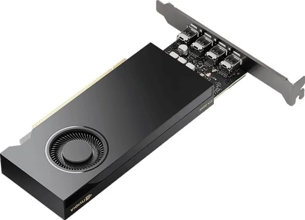 NVIDIA RTX 2000E Ada Generation - Grafikkort - NVIDIA RTX 2000 Ada - 16 GB GDDR6 - PCIe 4.0 x8 lavprofil - 4 x Mini DisplayPort
