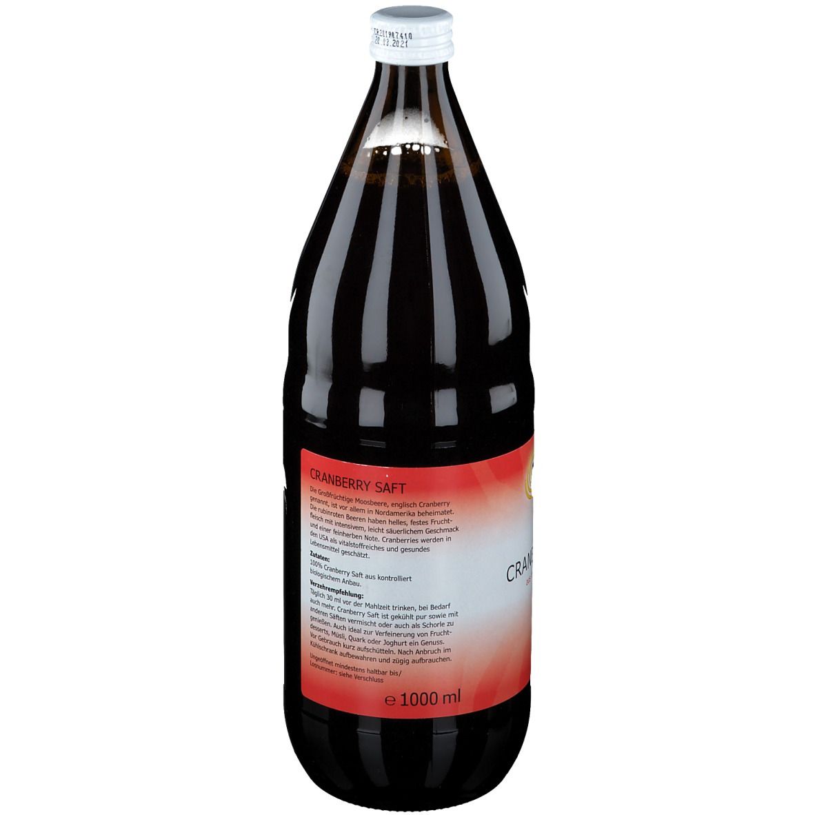 Aurica® Bio Cranberry Saft