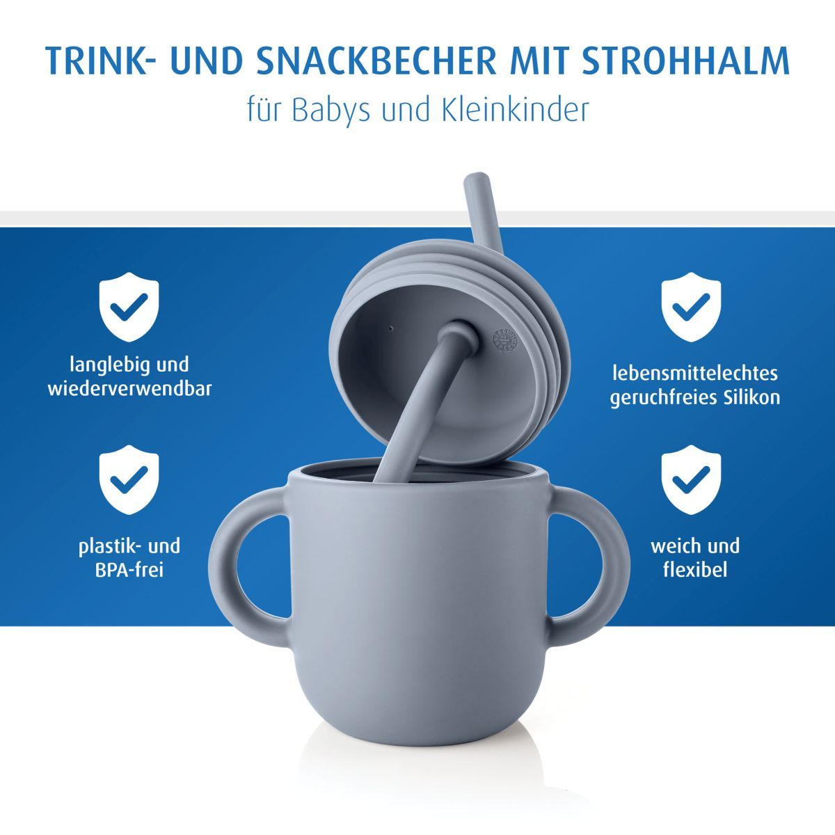 reer 2in1 Trink- & Snackbecher