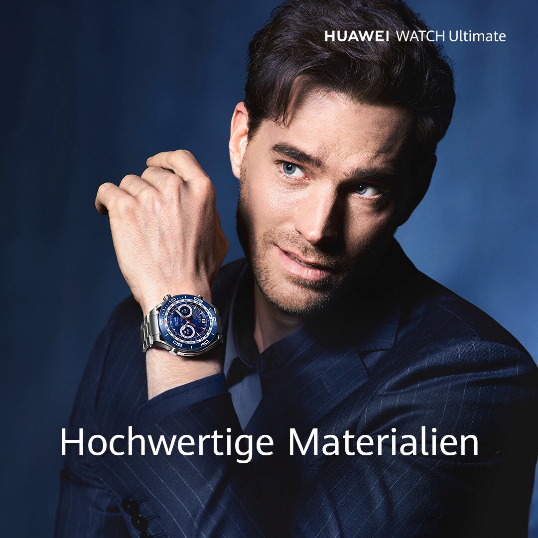 Huawei Watch Ultimate (Colombo-B29), Steel-color Zircon