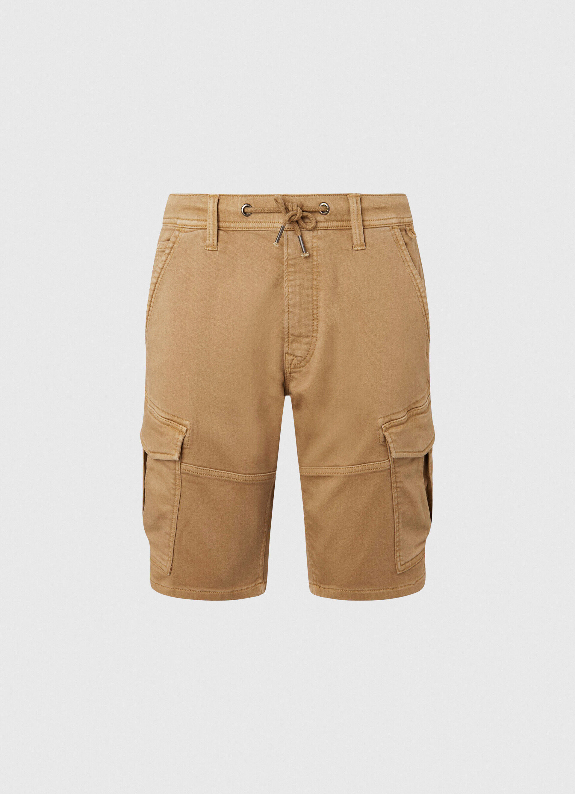 Bermuda cargo curta Jared - bege camelo