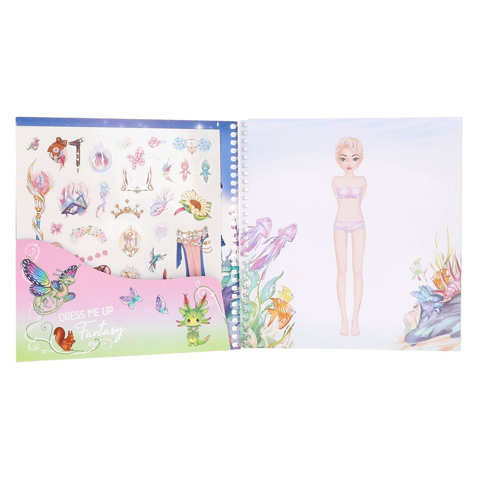 Topmodel - Dress Me Up Stickersbog Fantasy - (413439)