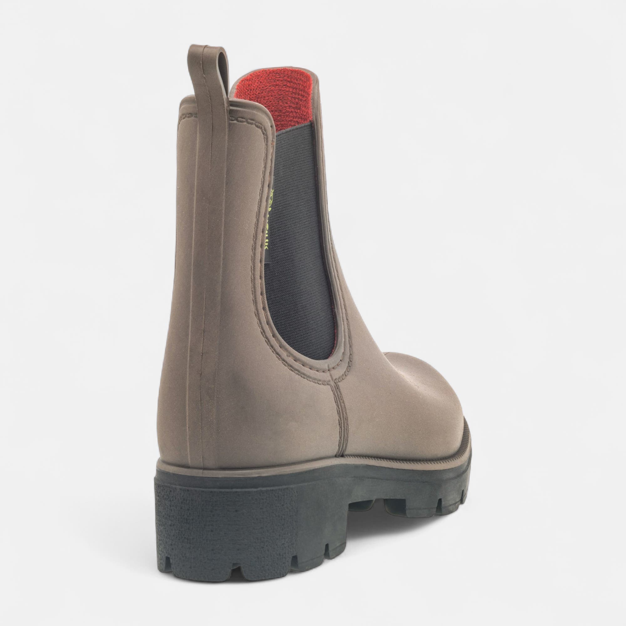 Boots chelsea Femme taupe