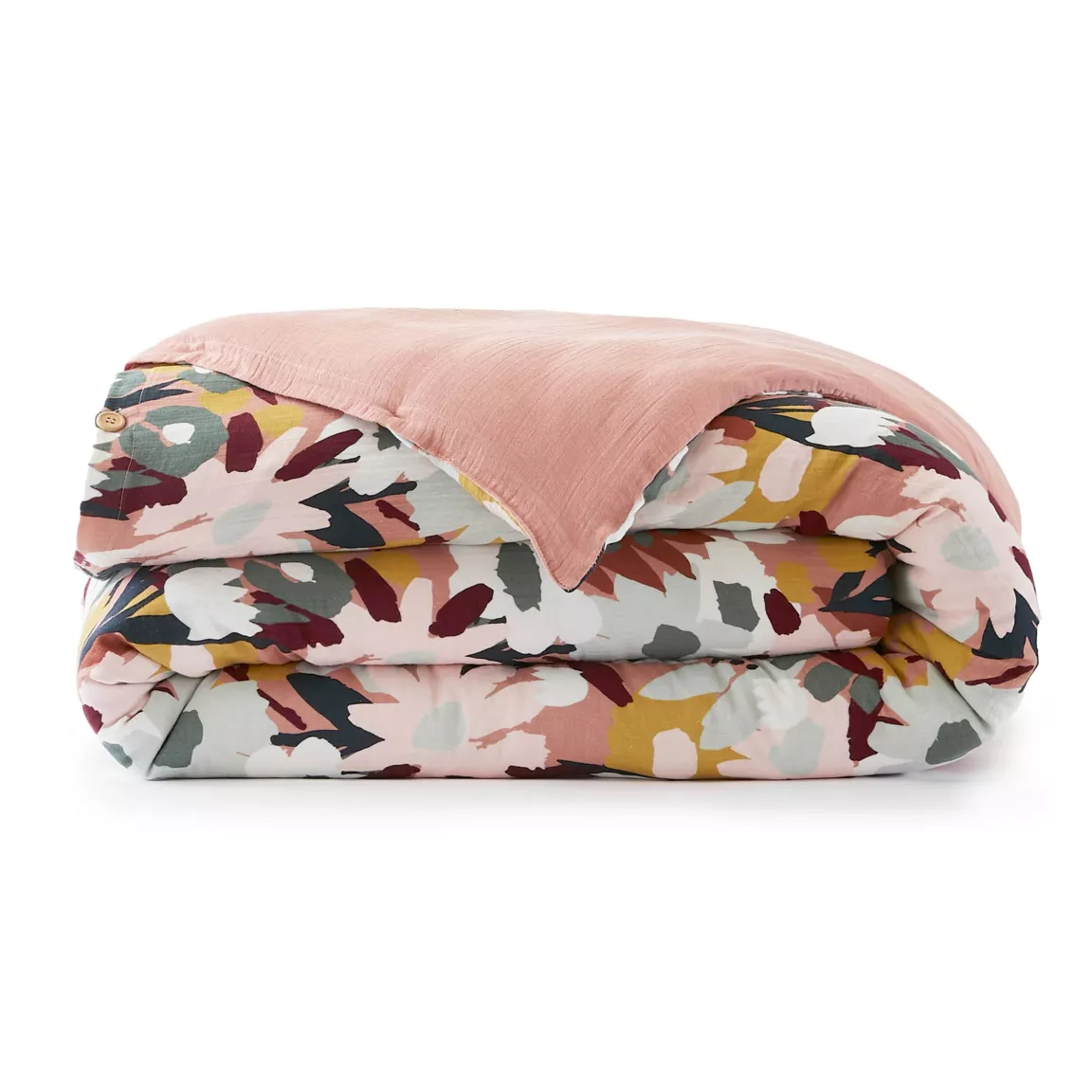 Housse de couette gaze de coton (140 x 200 cm) Azel Multicolore
