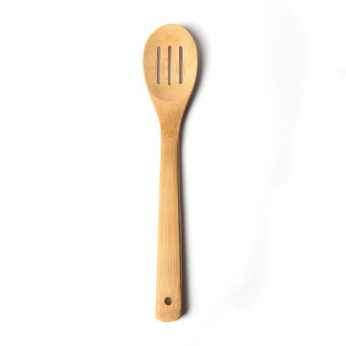 Kochlöffel aus Bambus, L 30 cm, B 6 cm, 0,8 cm zu 1,40