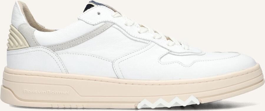 FLORIS VAN BOMMEL Sneakers Heren Sfm-10166 De Okker Maat: 44⅔ Kleur: Wit
