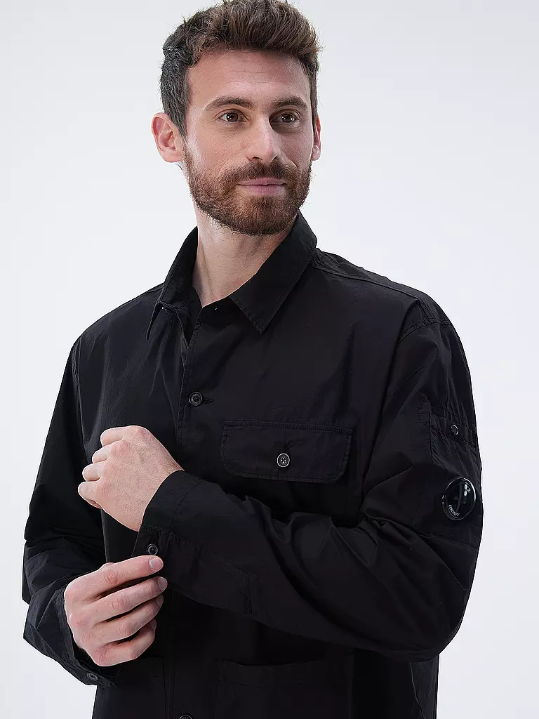 CP COMPANY Overshirt schwarz