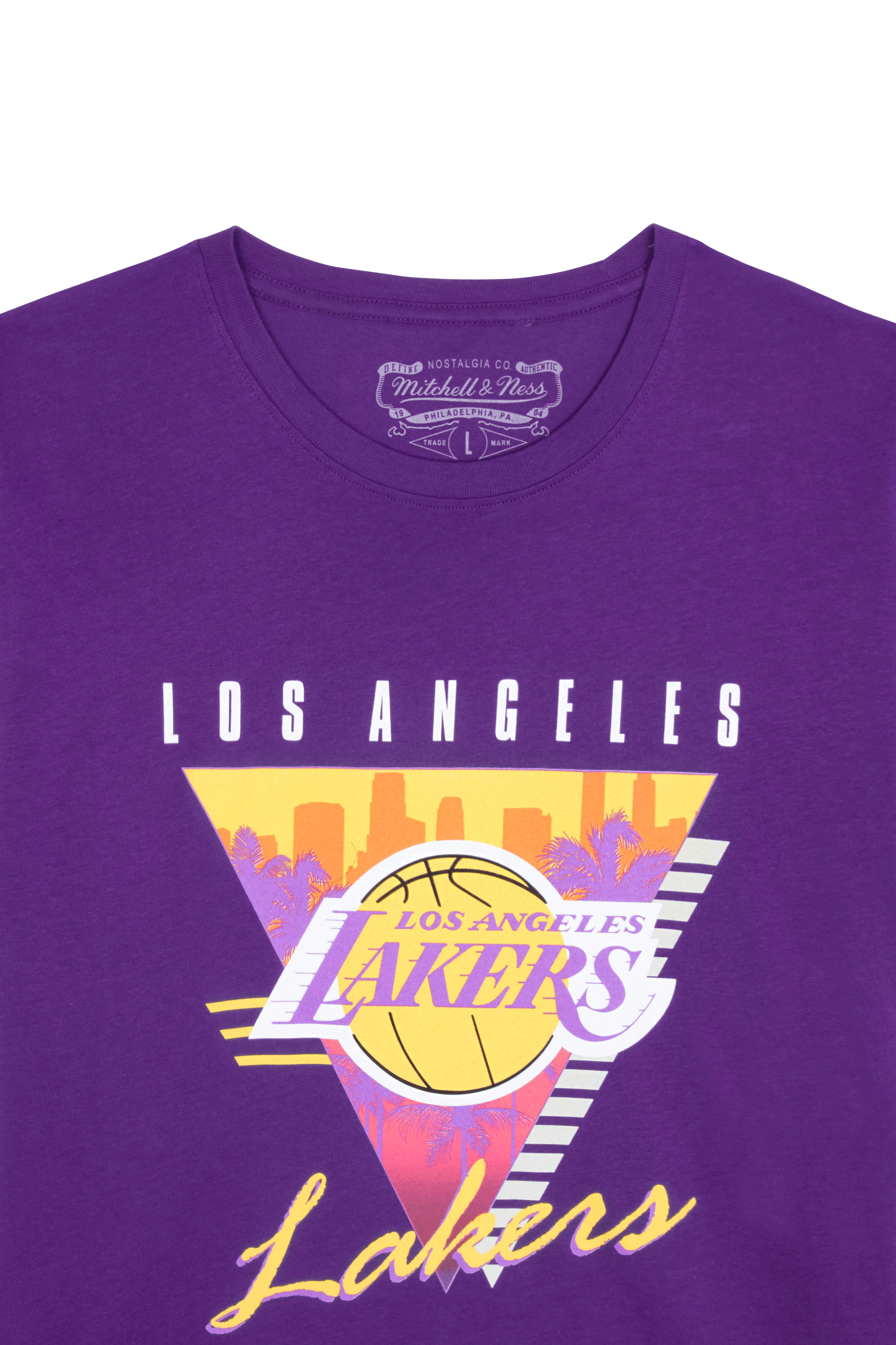 MITCHELL & NESS T-shirt BMTRINTL1057-LALPURP FINAL Violet