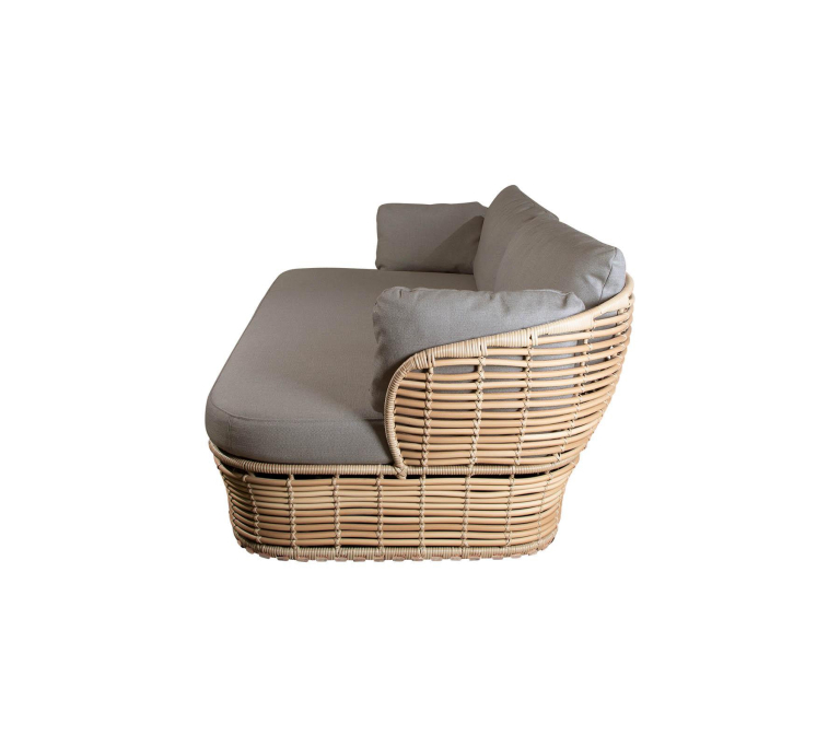 Cane-Line Basket 2-zits loungebank naturel