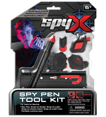 SpyX - Spy Pen Toolkit - Sort/R?d