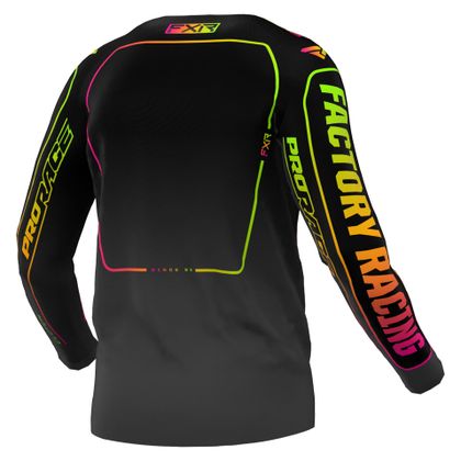Maillot cross FXR KID CLUTCH 24 - Noir / Multicolore