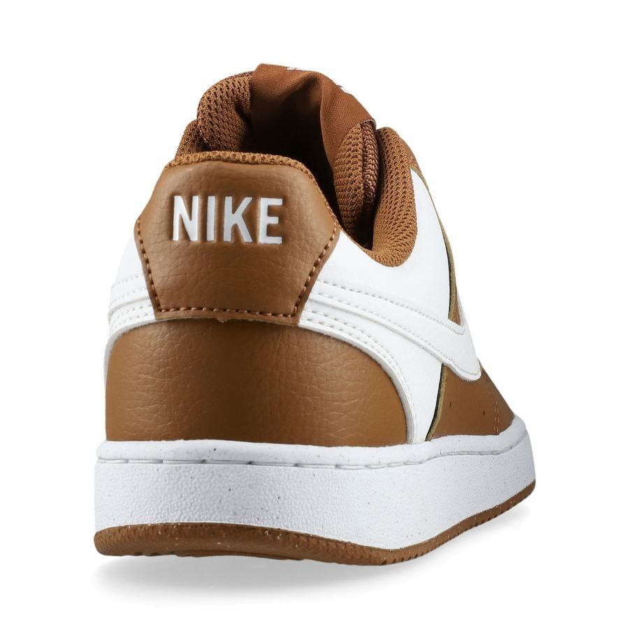 Nike Chaussures Court Vision Low Next Nature - British Tan/Blanc Femme