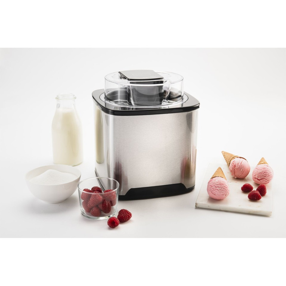 Fritel - IM 1252 Ismaskine - 2L Kapacitet - Digital Timer - Rustfrit Stål