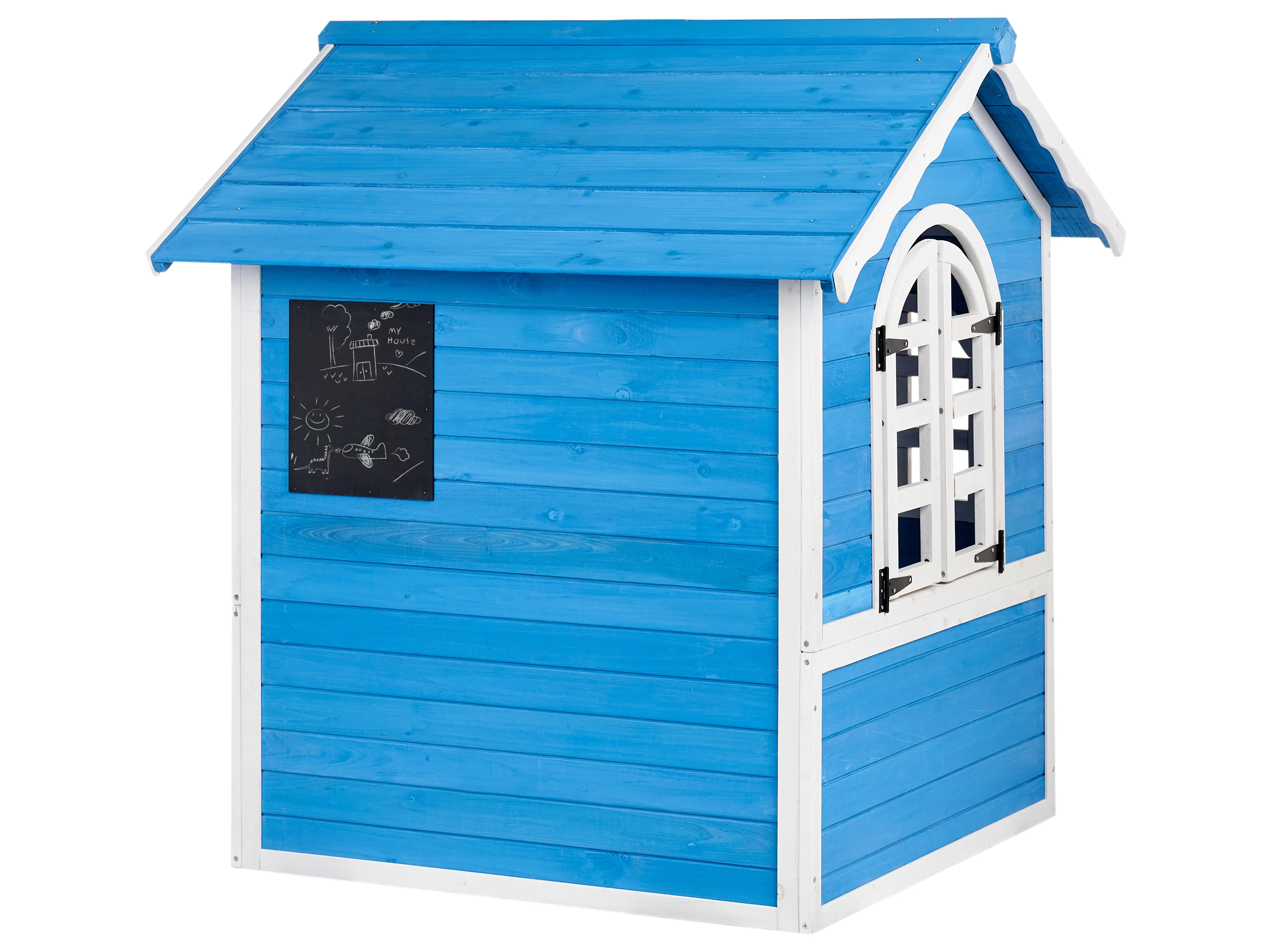 Tuin speelhuisje KOKKONI Dennenhout Blauw