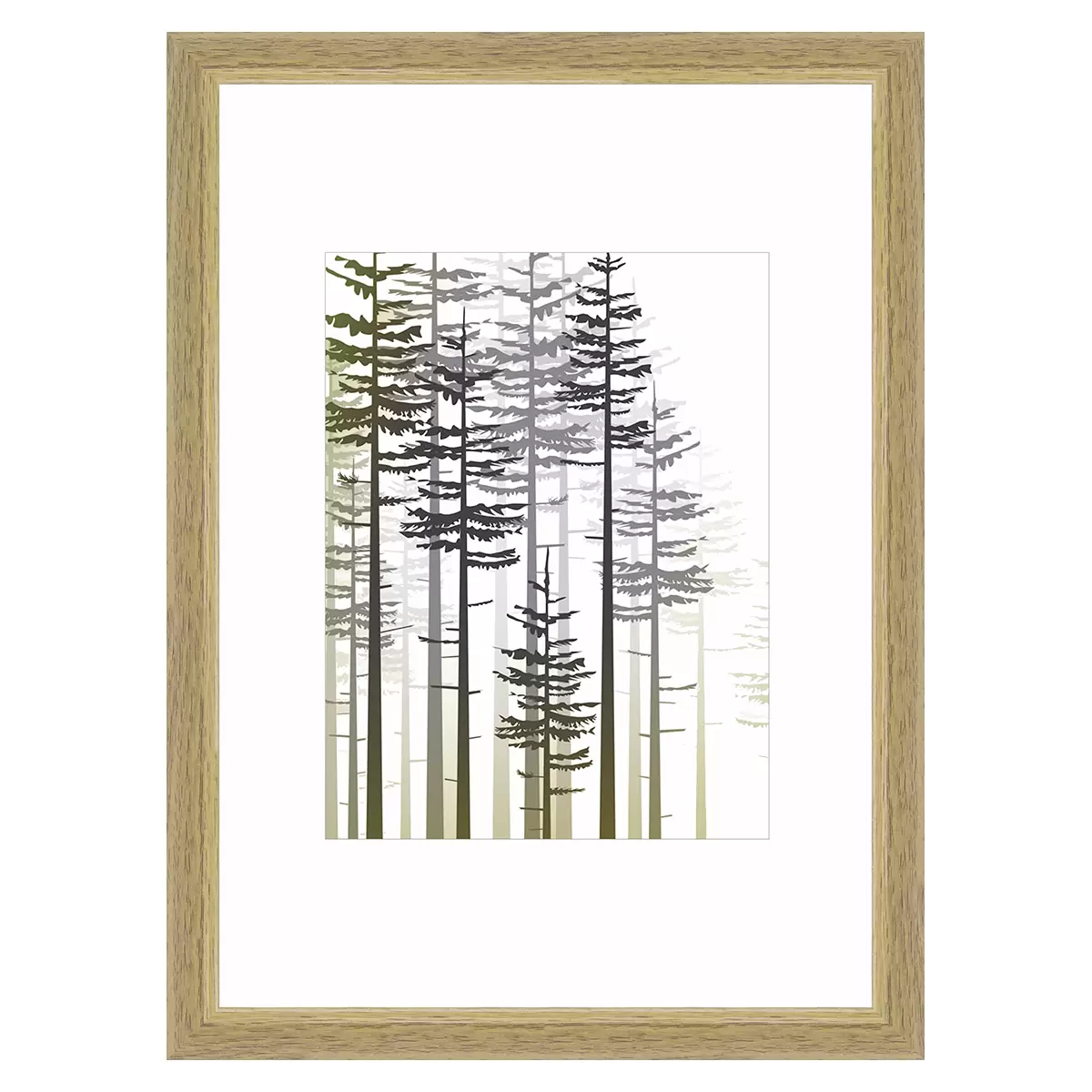 Holzrahmen 21x29.7 Modern Eiche