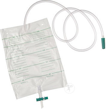 Hekura Soft Poche Urine 2l Avec Tuyau 130cm Et Robinet 10 Pièces (UZ1315)