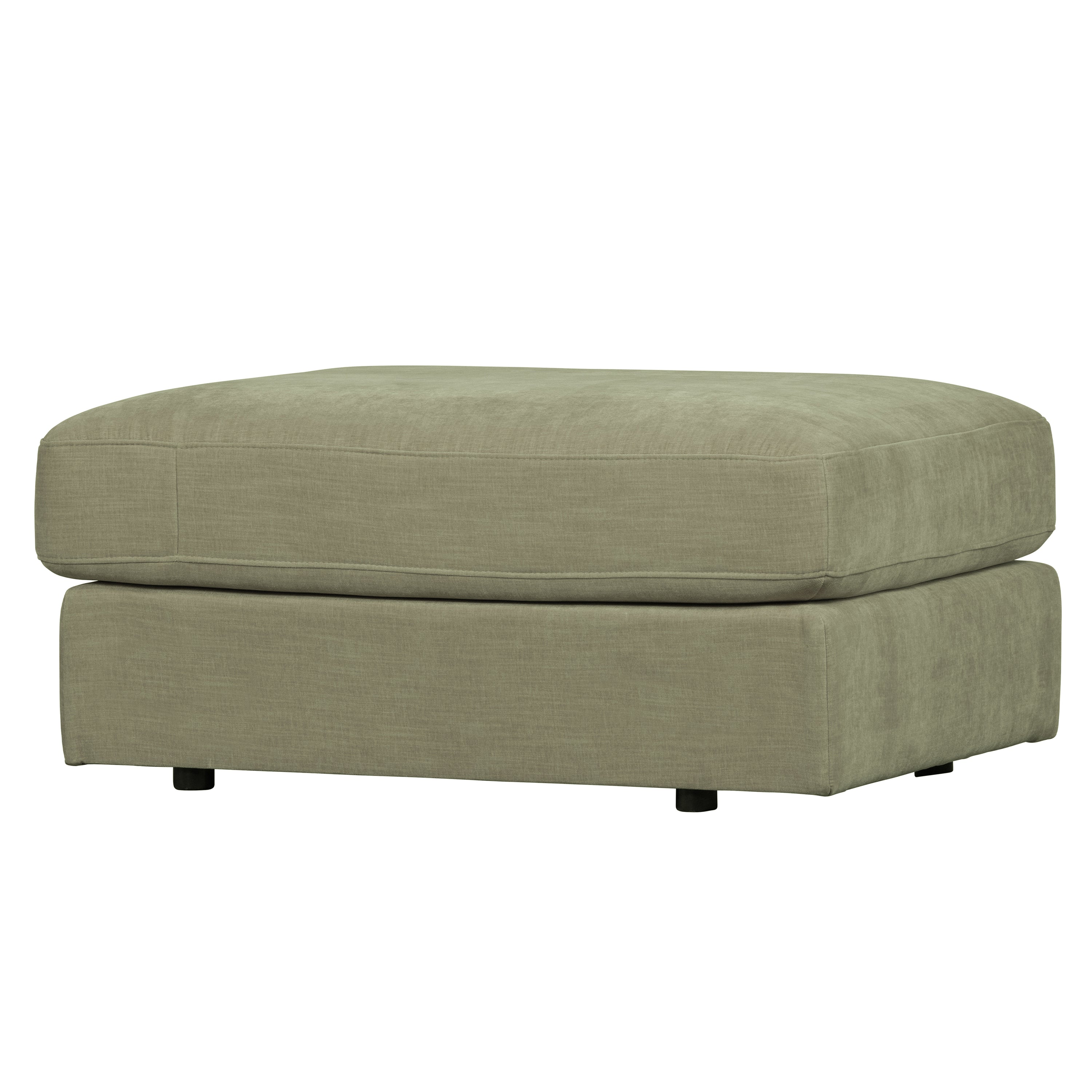 vtwonen Family Hocker - Polyester - Groen - 43x90x98