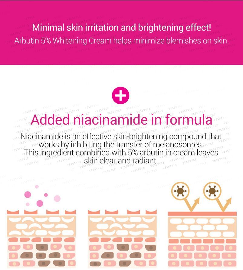 TOSOWOONG - Arbutine 5% bleekcrème