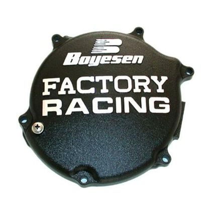 Couvercle de carter d'embrayage Boyesen Factory Racing noir