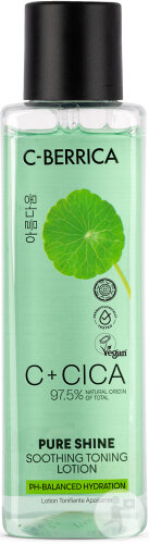 Natura Siberica Cica C-Berrica Pure Shine Lotion Tonique Apaisante Équilibre Du Ph 150ml