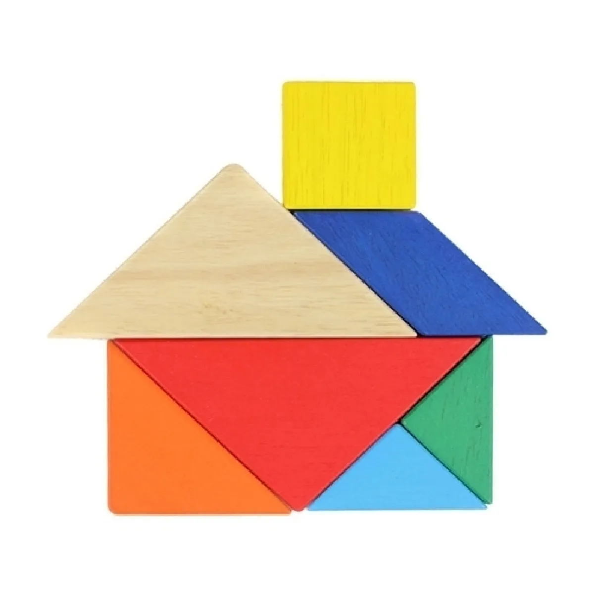 Wewoo Tangram Puzzle en bois