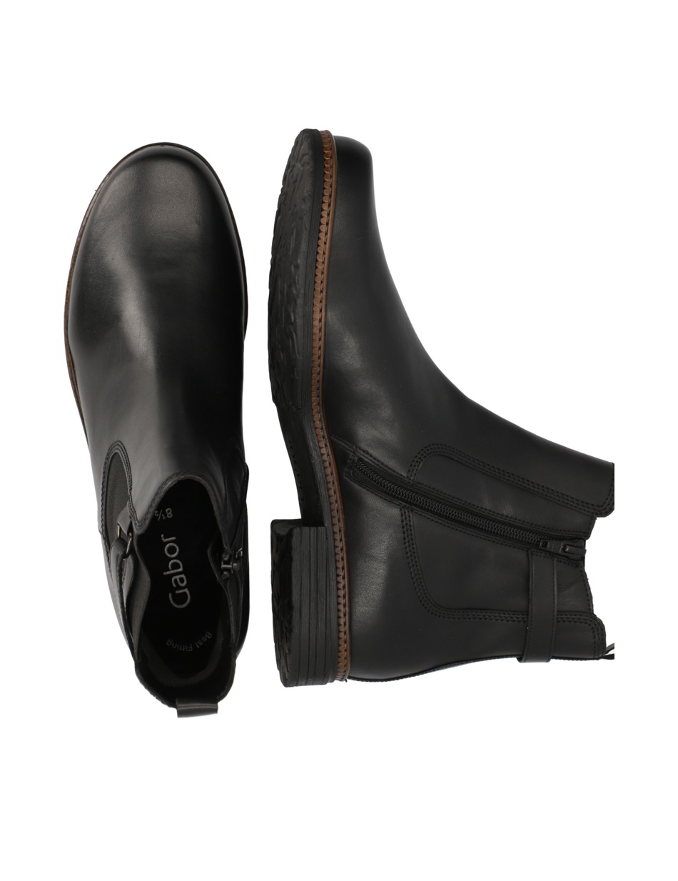 Glattleder Chelsea Boot