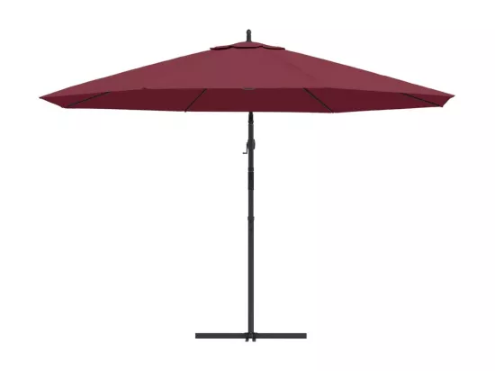Parasol meuble de jardin aluminium bordeaux 02_0008617