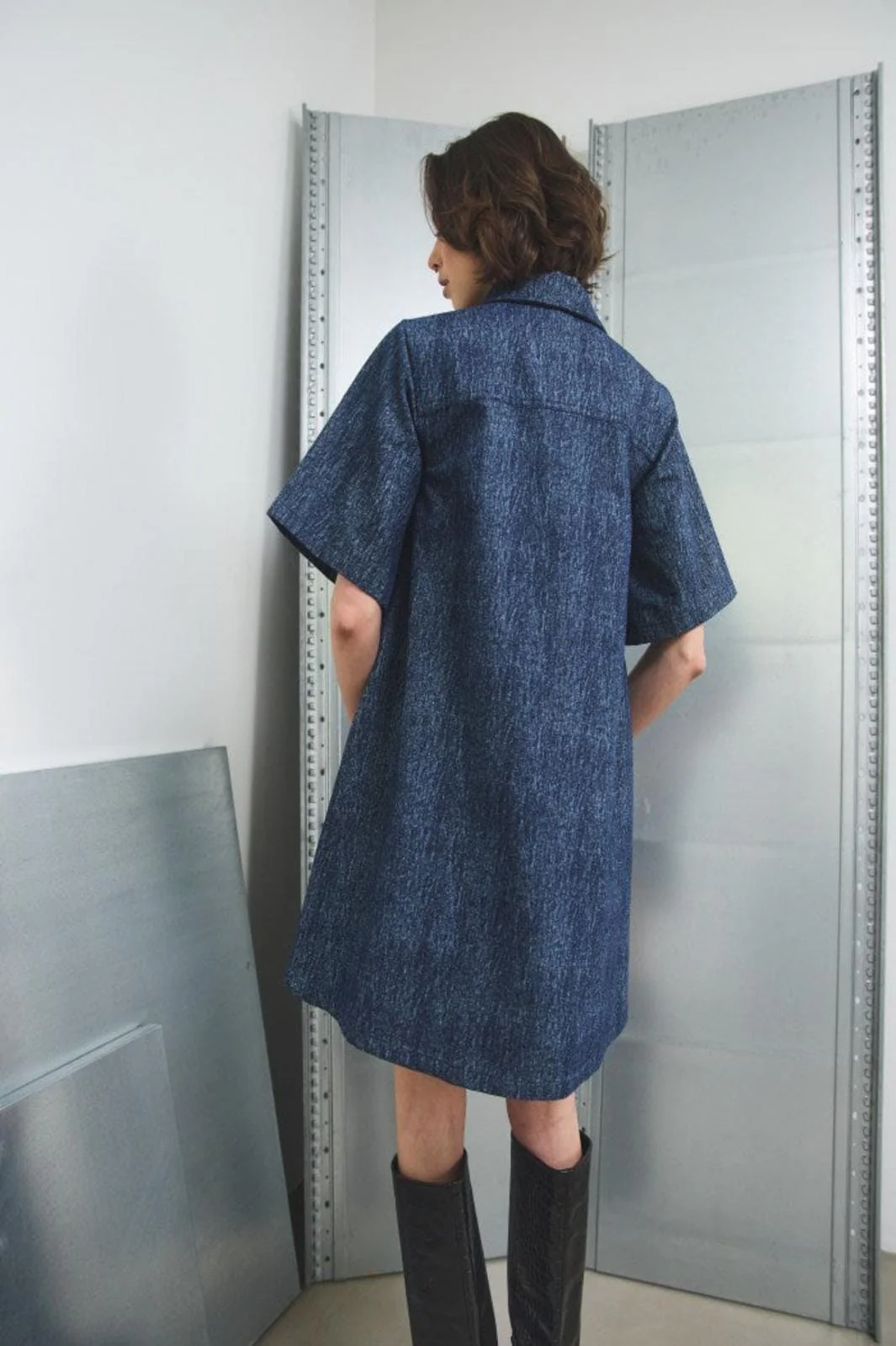 Noella Jozie Dress 1050 blue snow wash