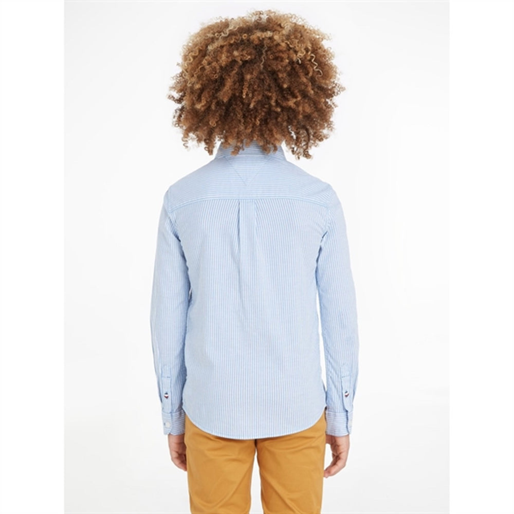 Flex Ithaca Skjorte Copenhagen Blue/White