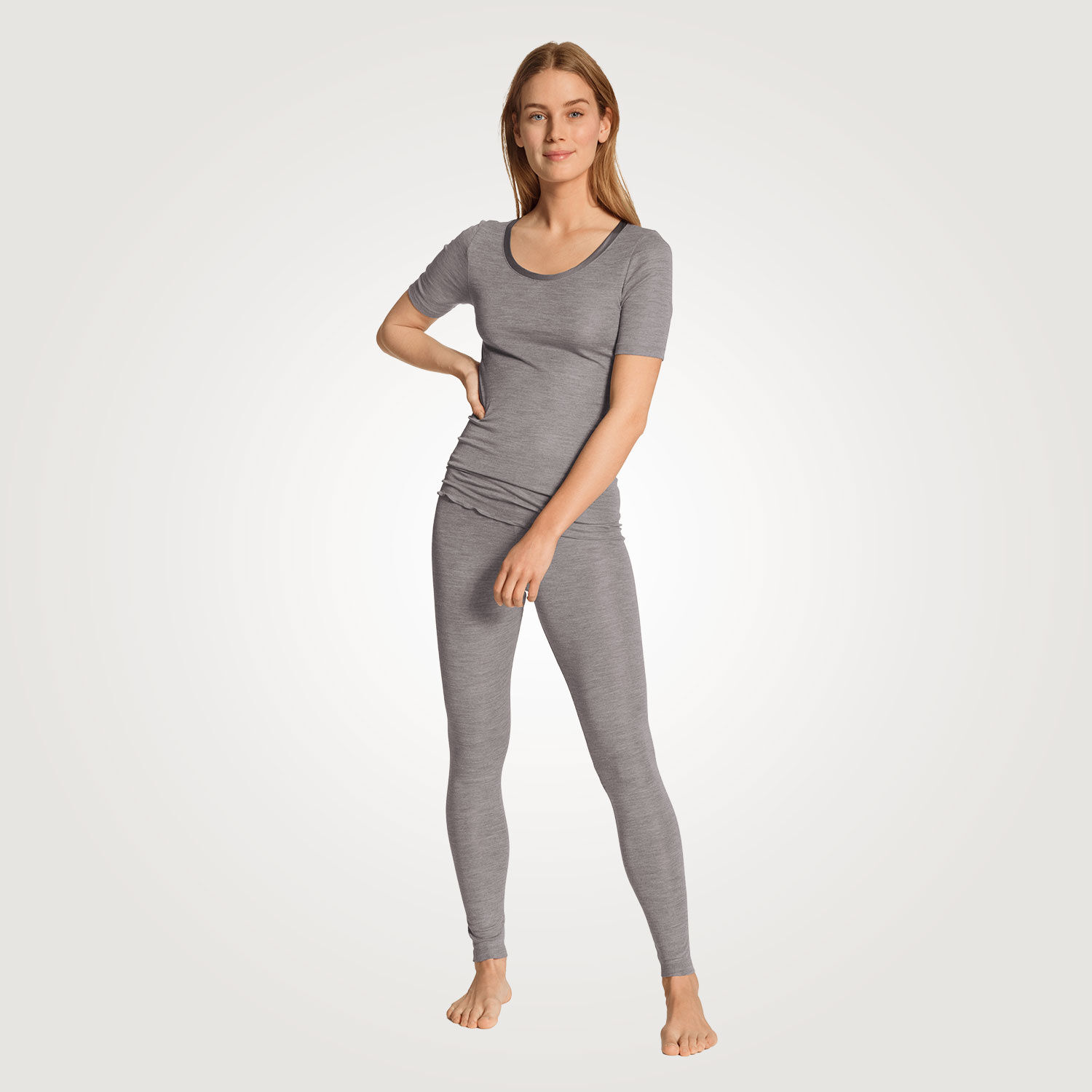 CALIDA Basic Feinripp-Leggings TRUE CONFIDENCE