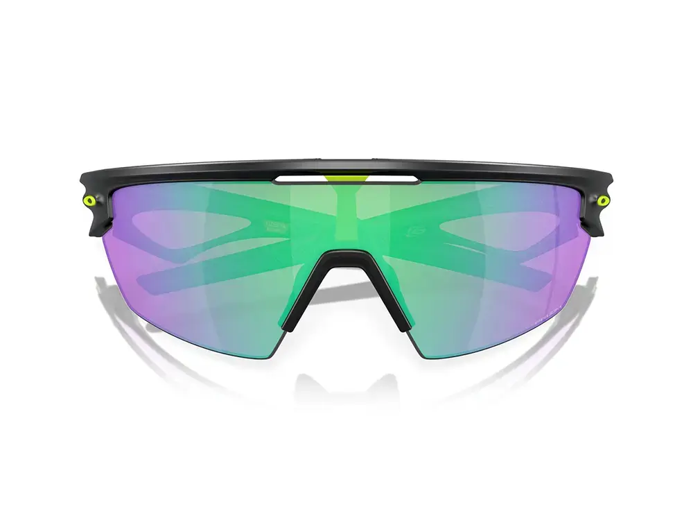 Oakley Sphaera Sport Zonnebril Prizm Road Jade Lens Mat Zwart