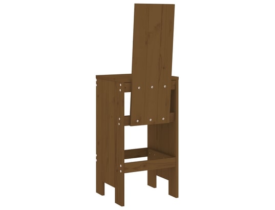 VIDAXL - Tabouret de bar Tabourets 2 pcs marron miel 40x42x120 cm bois massif de pin