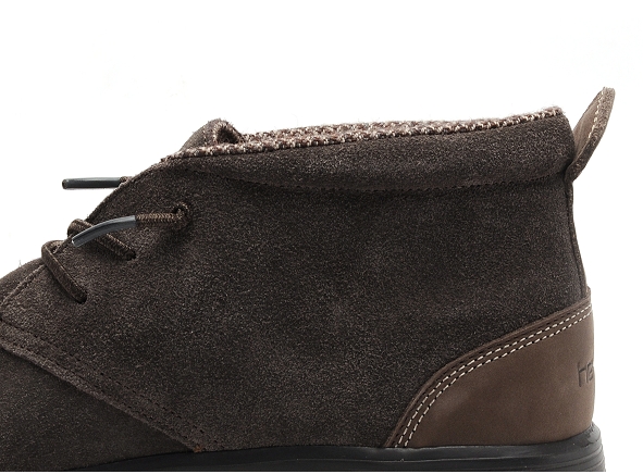 Dude boots bottine homme jo suede marron