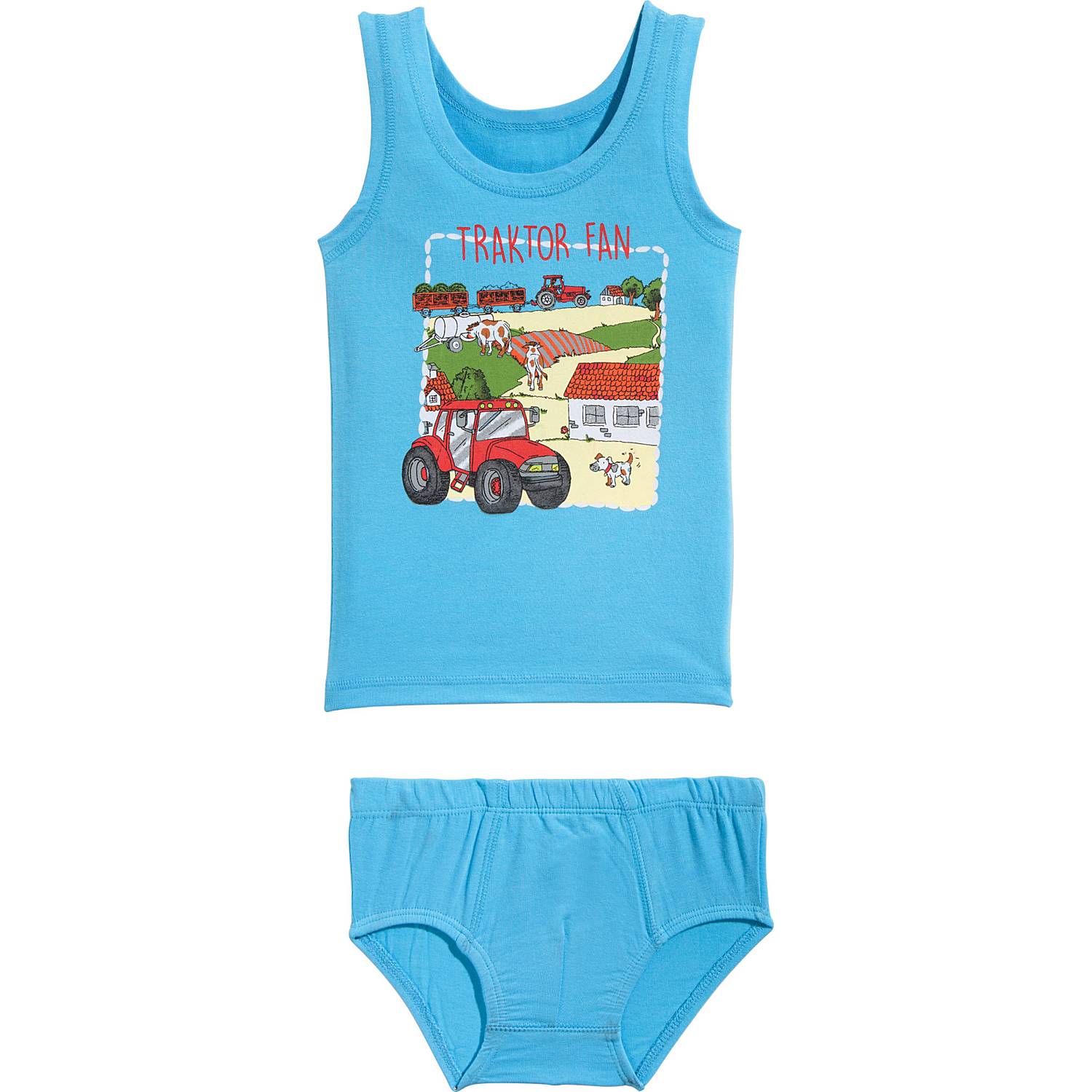 Erwin Müller Single-Jersey Jungen-Wäsche-Set 4-teilig