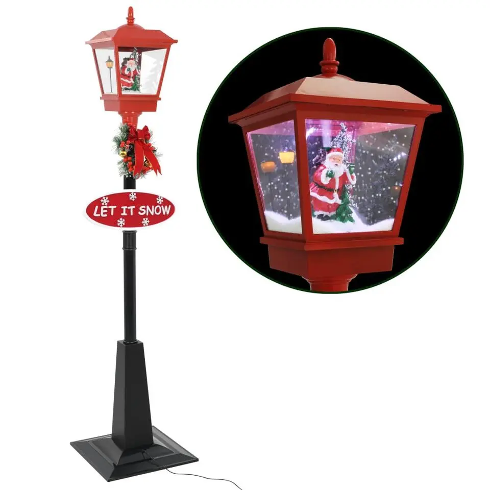 vidaXL - Kerstdecoratie - Red - 180 cm