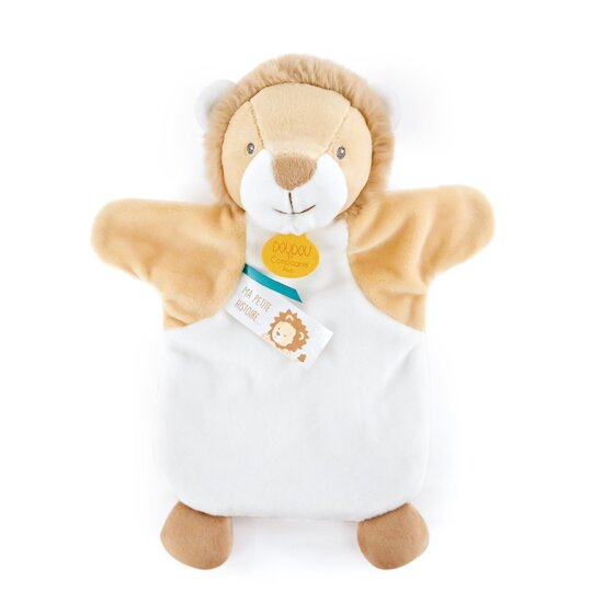 Marionnette à main Lion   25 cm   de               Doudou et Compagnie