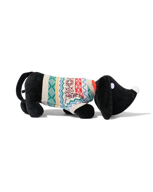 peluche Takkie avec pull de Noël
