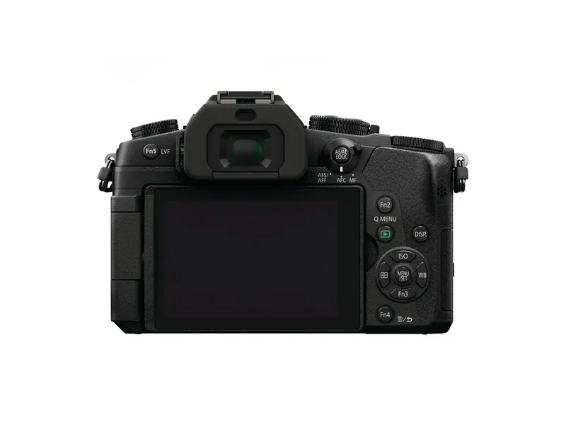 Panasonic Lumix G DMC-G81M - Digitalkamera - spejlløst - 16.0 MP - Four Thirds - 4K / 30 fps - 5x optisk zoom 12 - 60 mm objektiv - Wi-Fi - sort