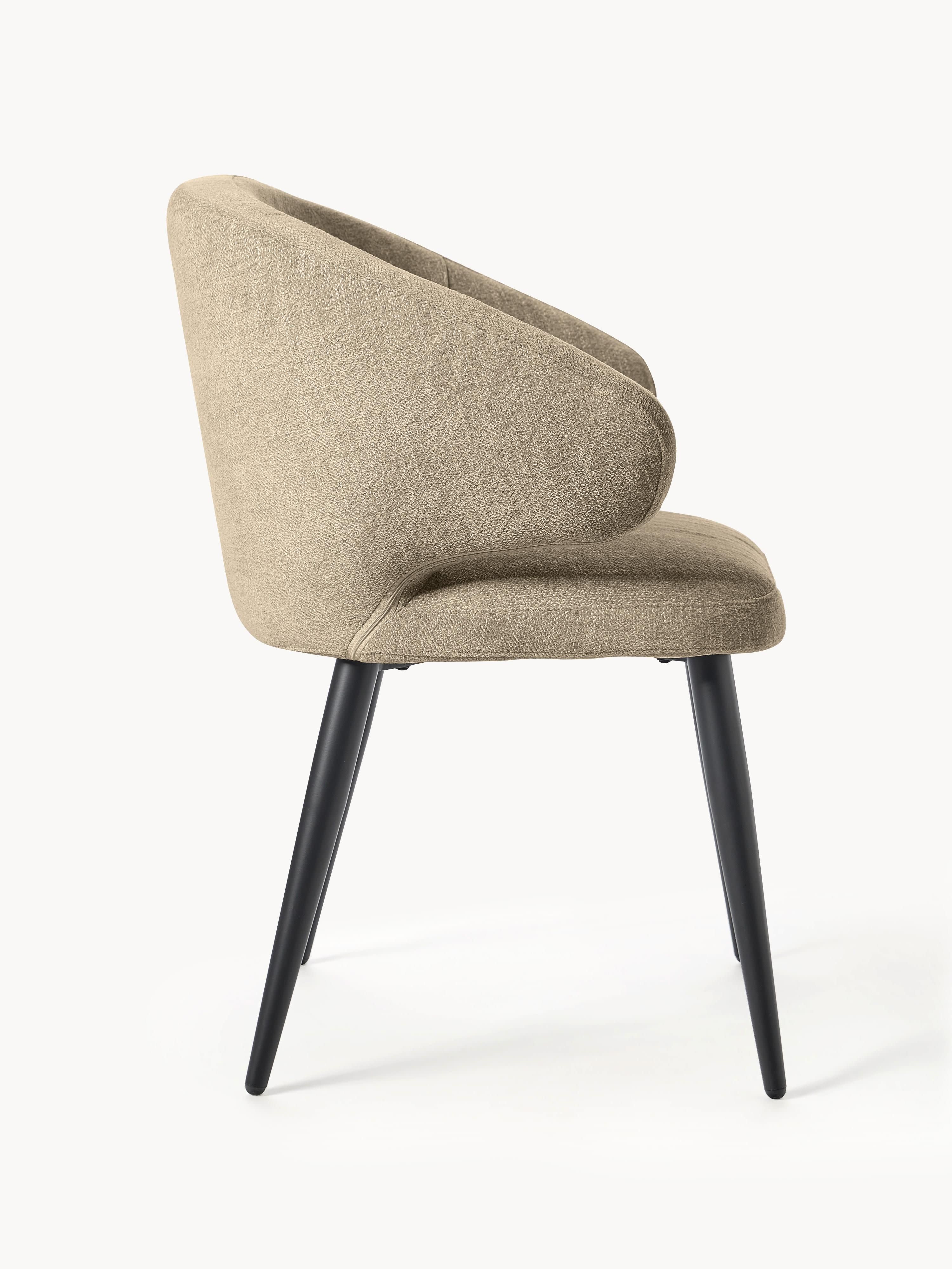 Bouclé armstoel Celia