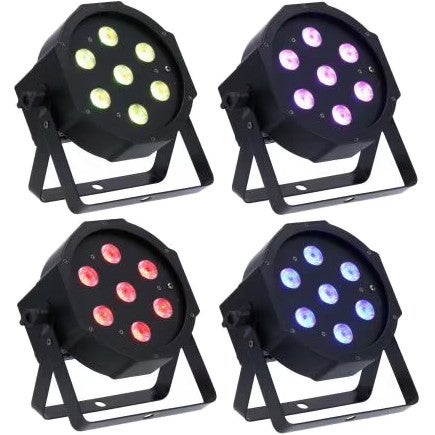 Ayra ComPar 20 RGB LED spots (set van 4)